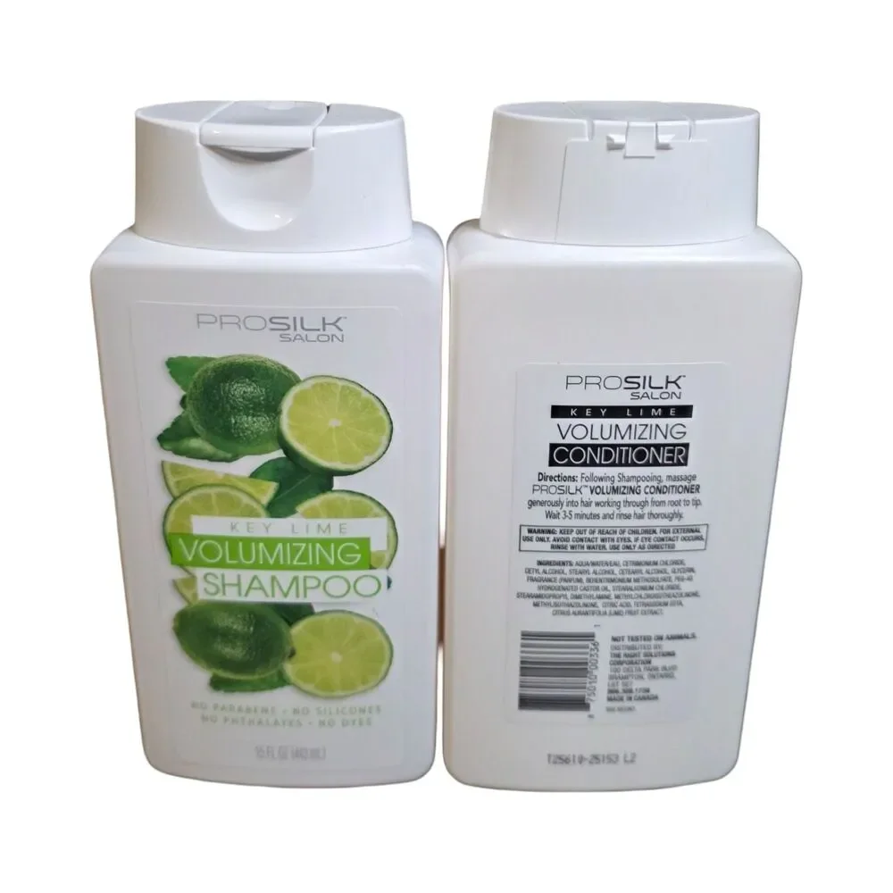 🍋‍🟩 PRO SILK SALON KEY LIME VOLUMIZING CONDITIONER MOISTURIZING 15oz